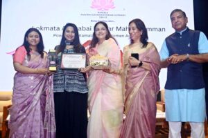 डॉक्टर आकांक्षा साहू लोकमाता अहिल्याबाई होल्कर सम्मान से सम्मानित