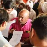 समाज की समस्याएं राज्यमंत्री के समक्ष रखीं