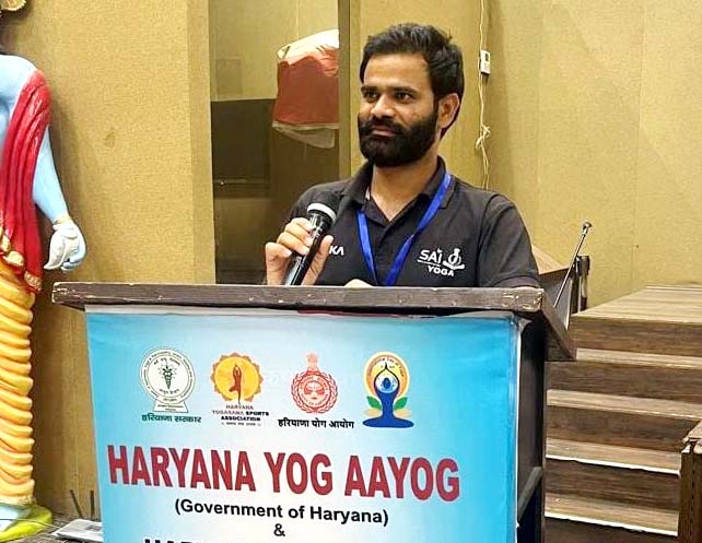राष्ट्रीय स्तर की योग कॉन्फ्रेंस में शामिल हुए योगाचार्य महेश पाल