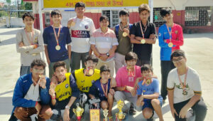 भोपाल के ऋषभ धनगर एवं उनकी पूरी टीम ने अंडर-17 नेशनल फुटबॉल टूनार्मेंट में किया कमाल, देशभर में प्रथम स्थान प्राप्त