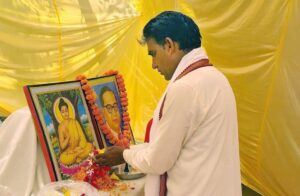 रामपुर (बहरीमऊ) में संविधान निर्माता का जन्मोत्सव मनाया गया