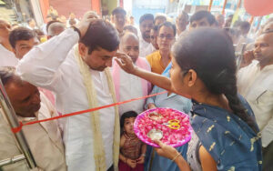 रोहित कॉस्मेटिक्स एवं जनरल स्टोर का भव्य उद्घाटन