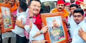 डॉक्टर सत्येंद्र पाल ने किया श्यामलाल पाल का स्वागत
