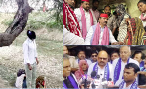 कौशाम्बी में मानवता शर्मसार : 19 वर्षीय युवती का शव पेड़ से लटका मिला, पुलिस ने आत्महत्या बता पल्ला झाड़ा