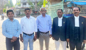 नेम सिंह बघेल का हुआ प्रयागराज में भव्य स्वागत