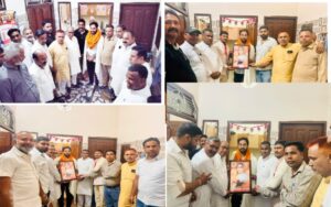 आकाश पाल का सपा नेताओं ने किया भव्य स्वागत
