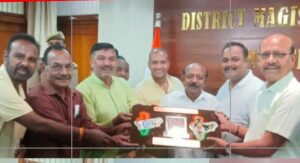 भाजपा नेताओं ने जताया डीएम का आभार