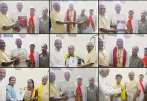 डॉ. हरिसिंह पाल के निवास पर कई हस्तियां सम्मानित