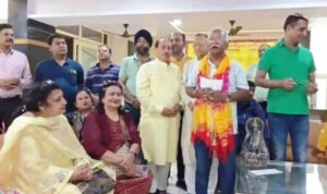 कन्हैया लाल उर्फ लीलू प्रधान सम्मानित