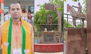 युवा नेता संजय धनगर प्रधान ने मथुरा में अहिल्याबाई पार्क का सौंदर्यकरण कराया