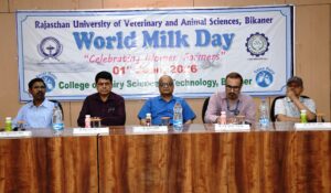 डेयरी महाविद्यालय में विश्व दुग्ध दिवस हर्षोल्लास से मनाया गया
