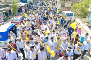 फतेहपुर में अहिल्याबाई जयंती पर विशाल शोभायात्रा निकाली