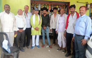 पाल भवन निर्माण हेतु चलाया संपर्क अभियान