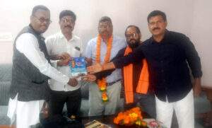 धनगर समाज प्रदेशाध्यक्ष अनिल पाल ने किया नरसिंहपुर व भोपाल का दौरा