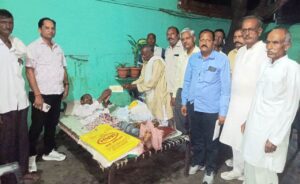 अहिल्याबाई सामाजिक उत्थान ट्रस्ट बुलन्दशहर ने की गंभीर मरीज की मदद