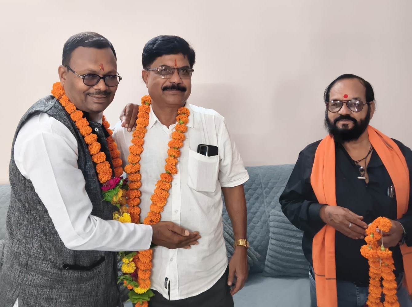 धनगर समाज प्रदेशाध्यक्ष अनिल पाल ने किया नरसिंहपुर व भोपाल का दौरा