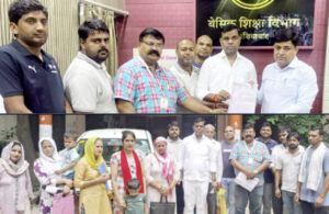 गाजियाबाद पेरेंट्स एसोसिएशन ने बीएसए को ज्ञापन दिया
