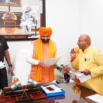 हरियाणा के मुख्यमंत्री से मिले सतीश बघेल