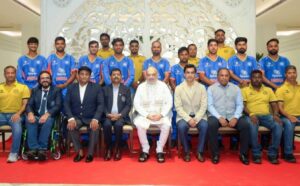 इंडियन मिक्स डिसेबिलिटी टीम का गृहमंत्री अमित शाह ने किया स्वागत, कोच धनगर देवदत्त रौतेला की अगवाई में टीम ने किया शानदार प्रदर्शन